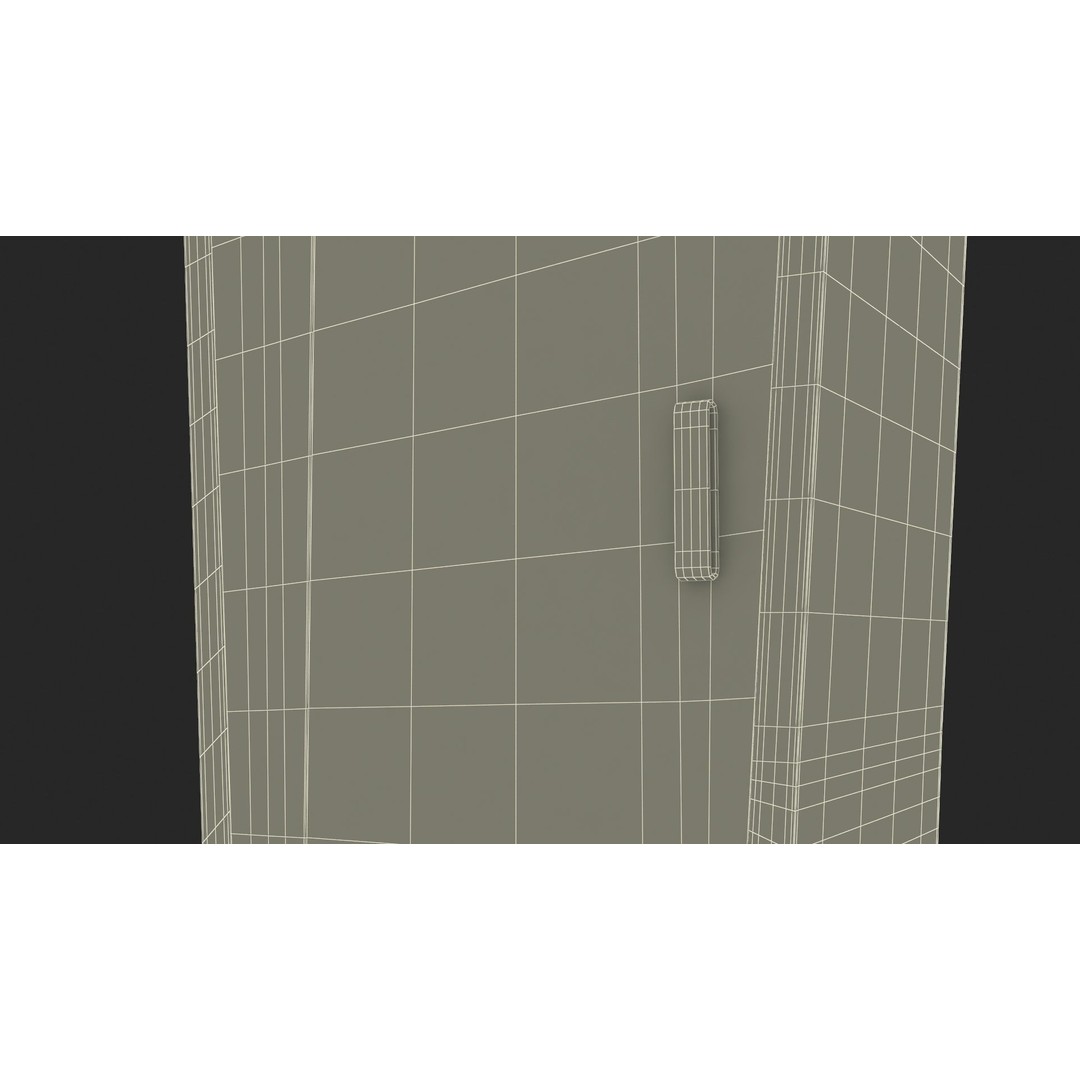 Wooden Office Phone Booth 3D Model – PBR Textured Privacy Pod, FBX, OBJ - View 28