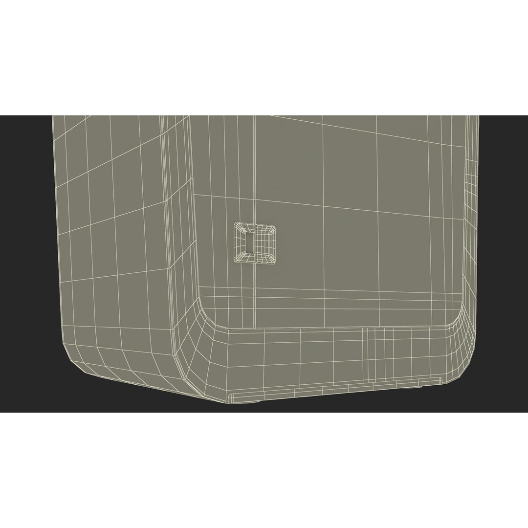 Wooden Office Phone Booth 3D Model – PBR Textured Privacy Pod, FBX, OBJ - View 30