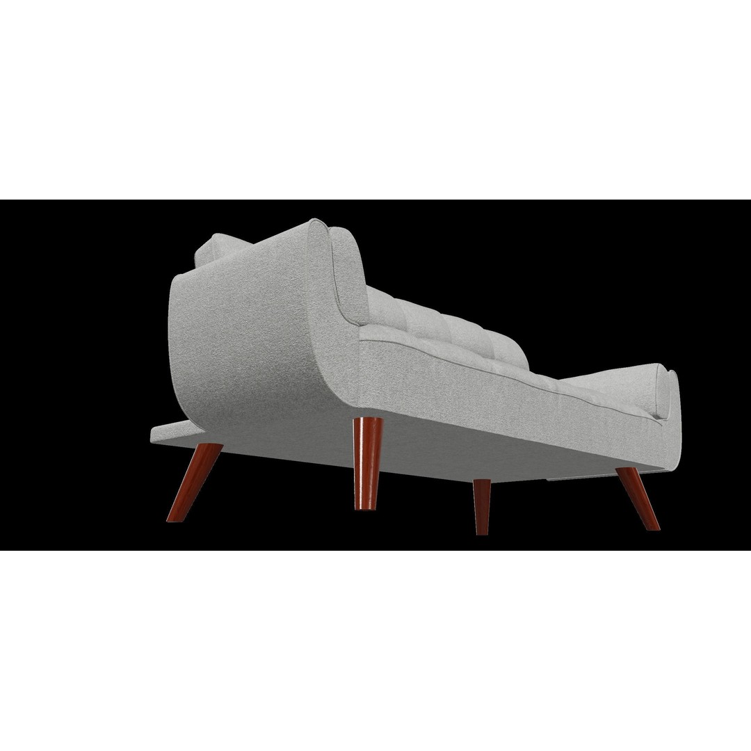 Sofa Couch 3D Model – Low Poly Modern Furniture Asset, FBX