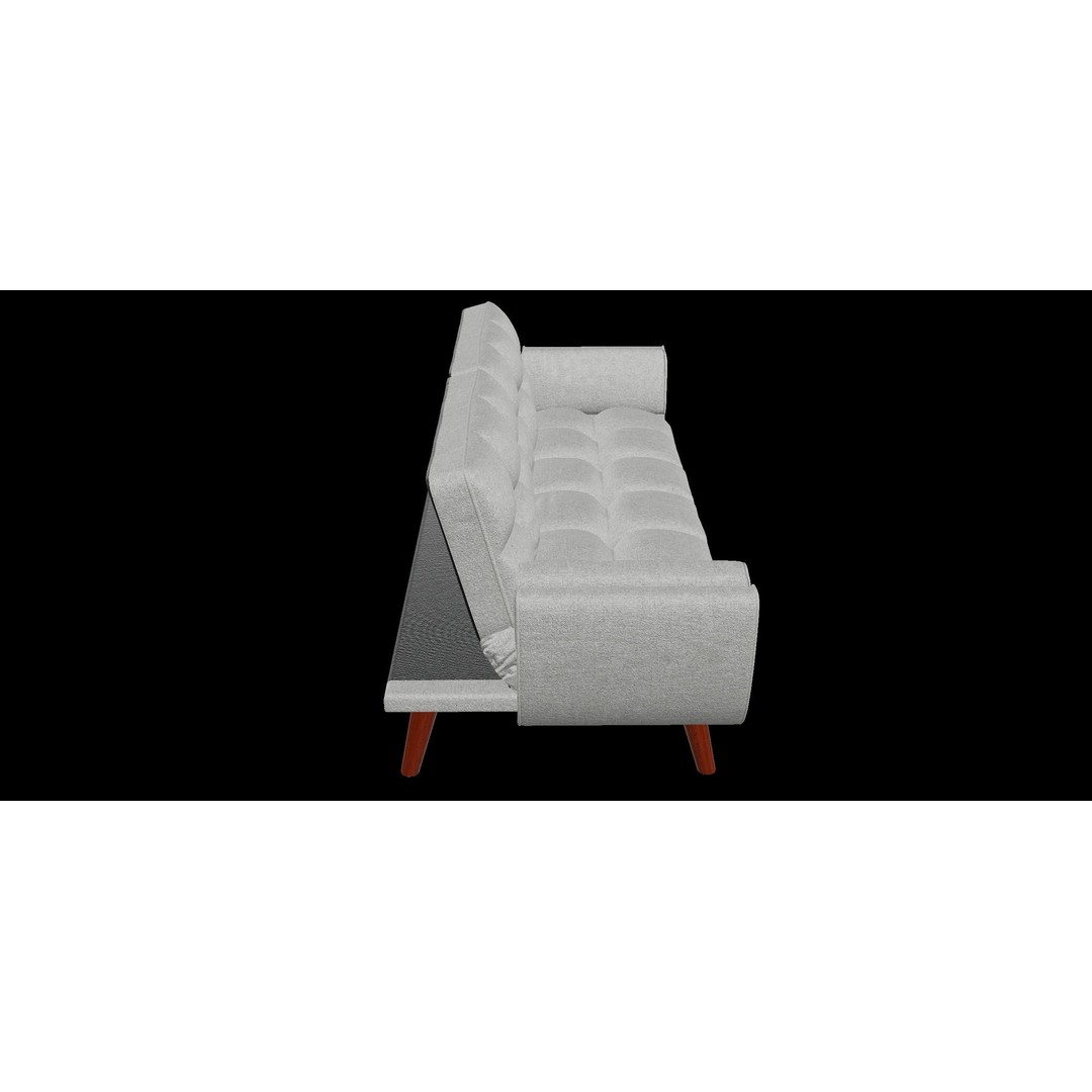 Sofa Couch 3D Model – Low Poly Modern Furniture Asset, FBX - View 13