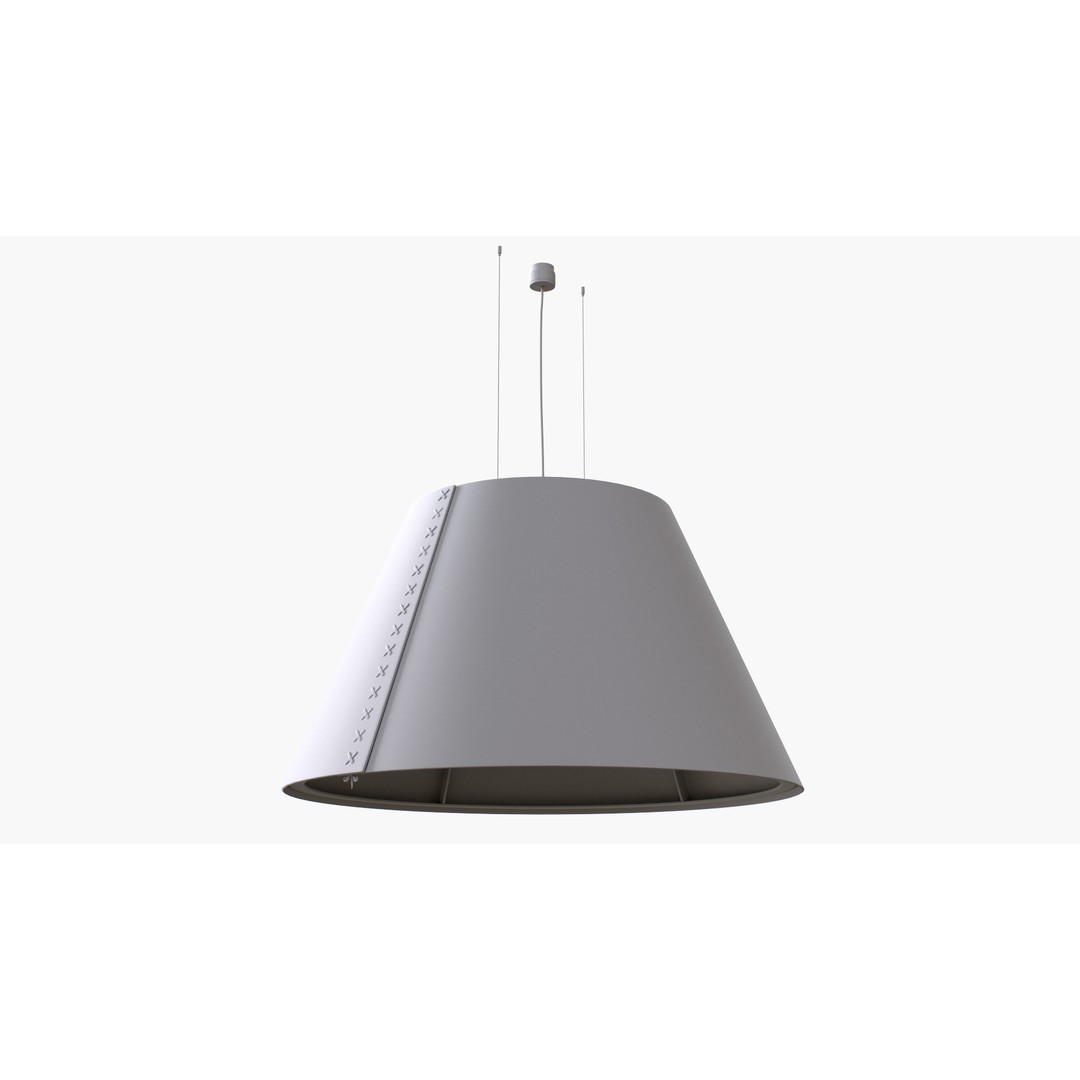 Buzzi Shade 3D Model – High-Quality Pendant Lamp with PBR Textures - View 10