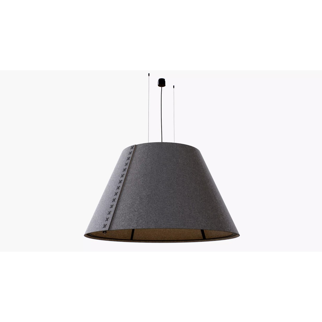 Buzzi Shade 3D Model – High-Quality Pendant Lamp with PBR Textures - View 2