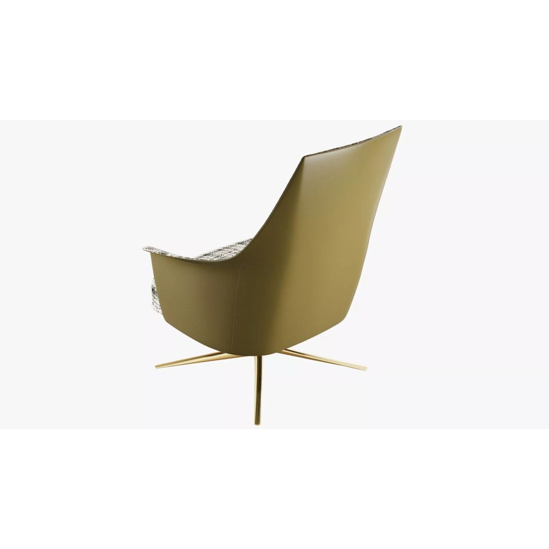 Stanford Lounge Armchair 3D Model – Mid Poly PBR Furniture, FBX/OBJ - View 8
