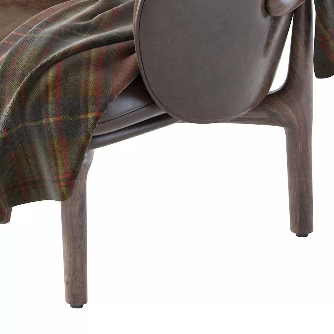 Artisan Mela 3D Model – Classic Chair with PBR Textures, FBX - View 19