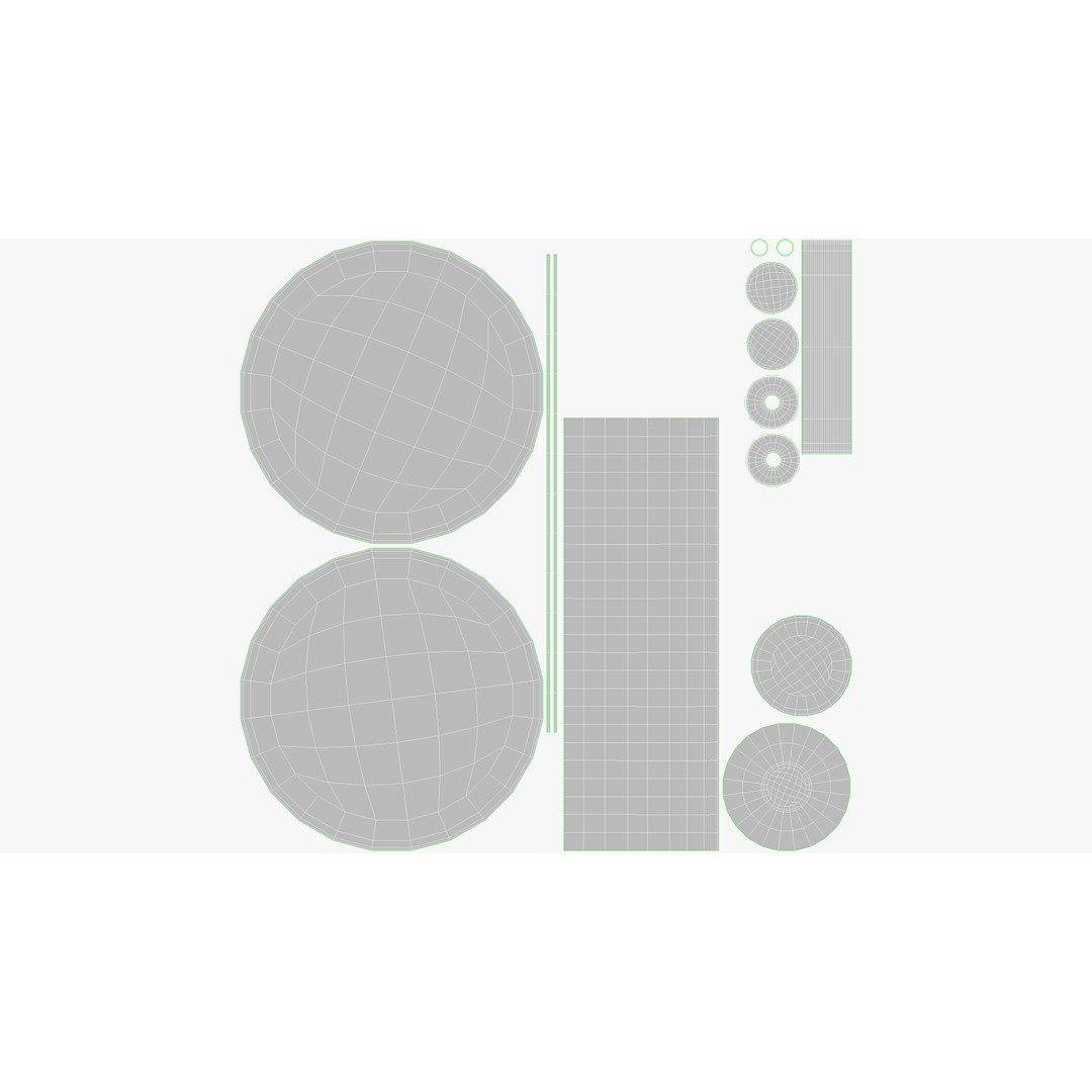 Round Table 3D Model – Low Poly PBR Furniture for Interior Design