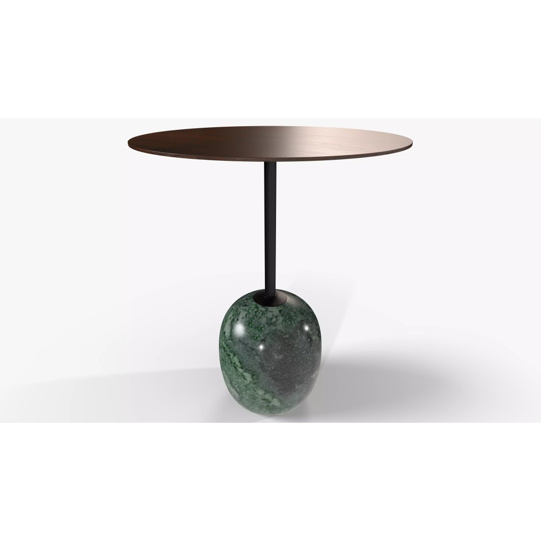 Round Table 3D Model – Low Poly PBR Furniture for Interior Design - View 2