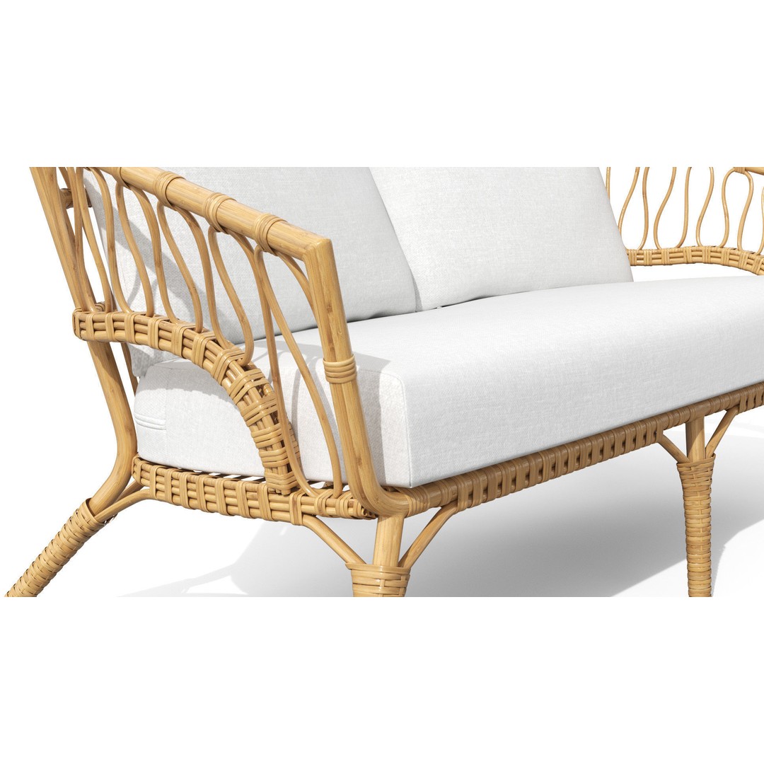 Lucara Sofa 3D Model – Low Poly Outdoor Furniture, FBX & OBJ - View 10