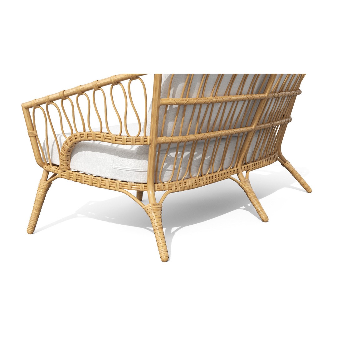 Lucara Sofa 3D Model – Low Poly Outdoor Furniture, FBX & OBJ - View 7