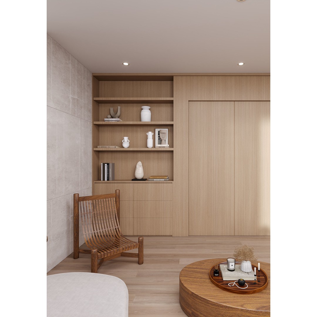 Modern Villa Interior 3D Model – Luxurious Living Room, FBX & OBJ - View 17