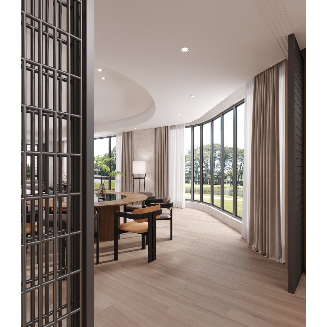 Modern Villa Interior 3D Model – Luxurious Living Room, FBX & OBJ - View 20
