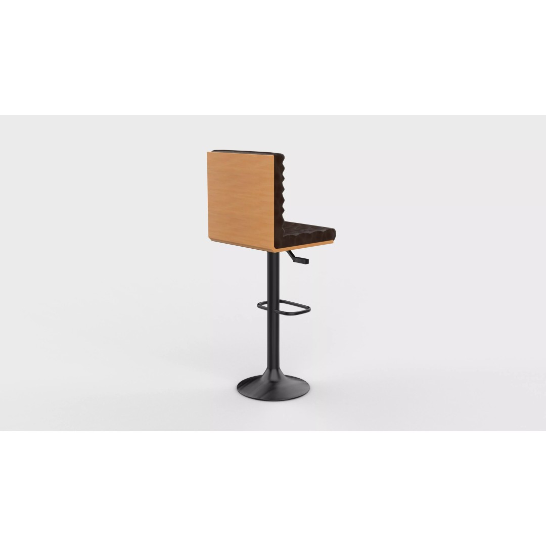Petra Barstool 3D Model – High Poly Game Asset, FBX, OBJ, Blender - View 10