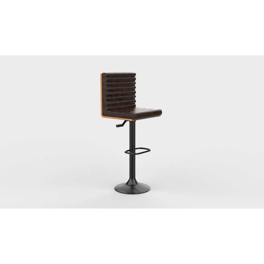 Petra Barstool 3D Model – High Poly Game Asset, FBX, OBJ, Blender - View 2