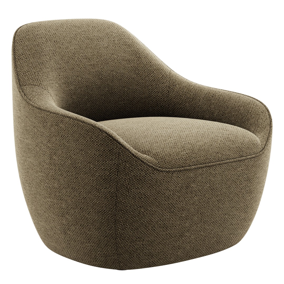 Becca Armchair 3D Model – Modern Lounge Chair with PBR Textures - View 5