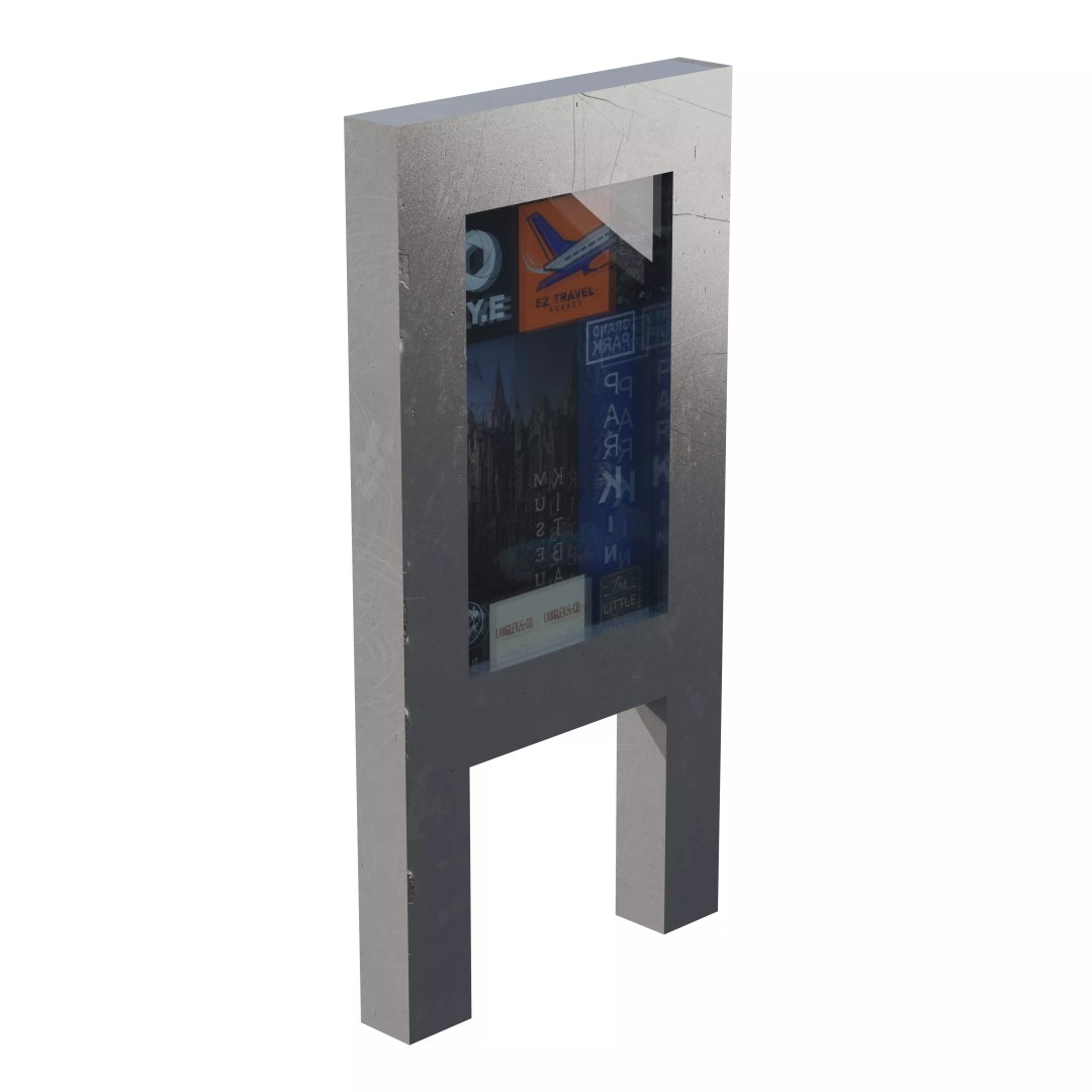 Store Commercial Buildings 3D Model – Low Poly Urban Asset Pack - View 101