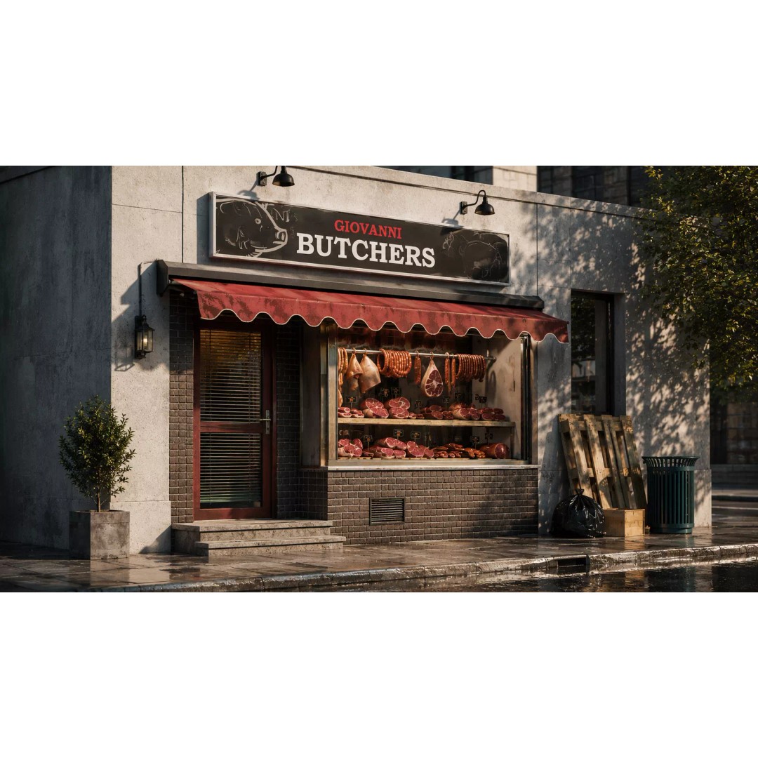 Store Commercial Buildings 3D Model – Low Poly Urban Asset Pack - View 12