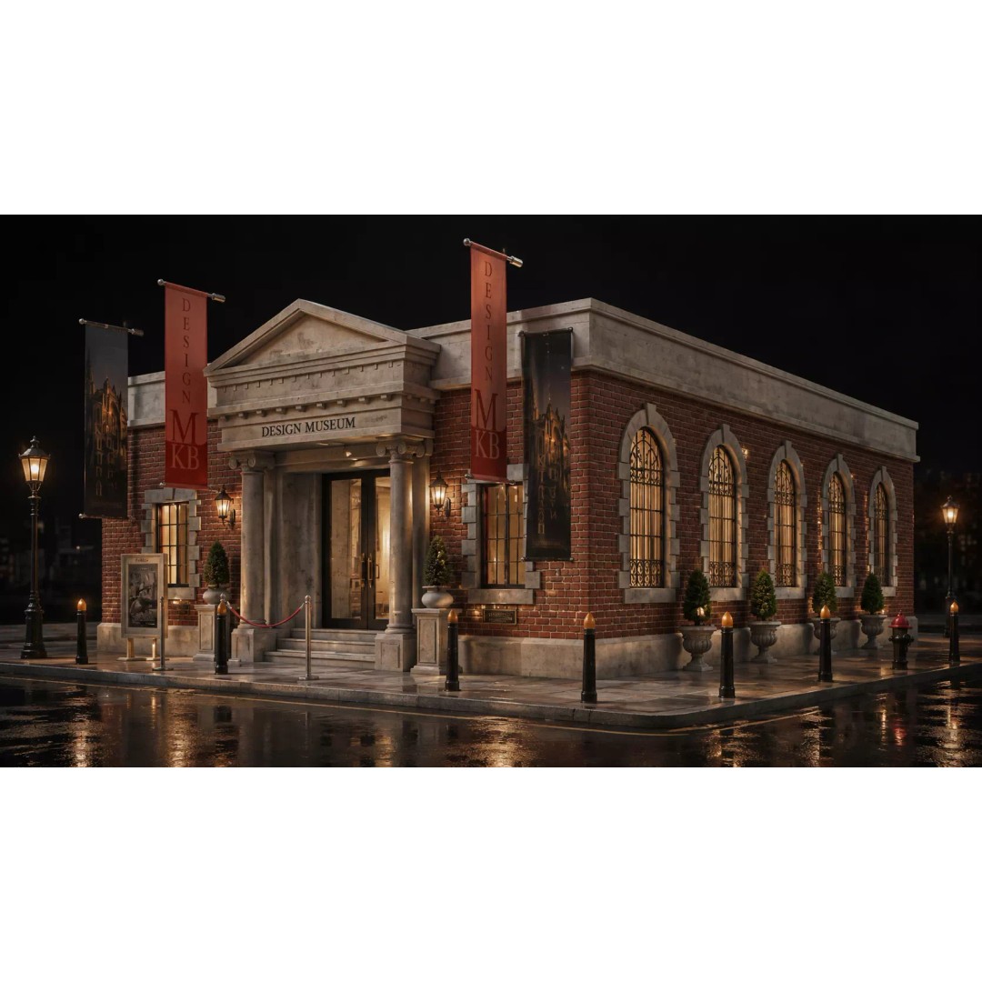 Store Commercial Buildings 3D Model – Low Poly Urban Asset Pack - View 5