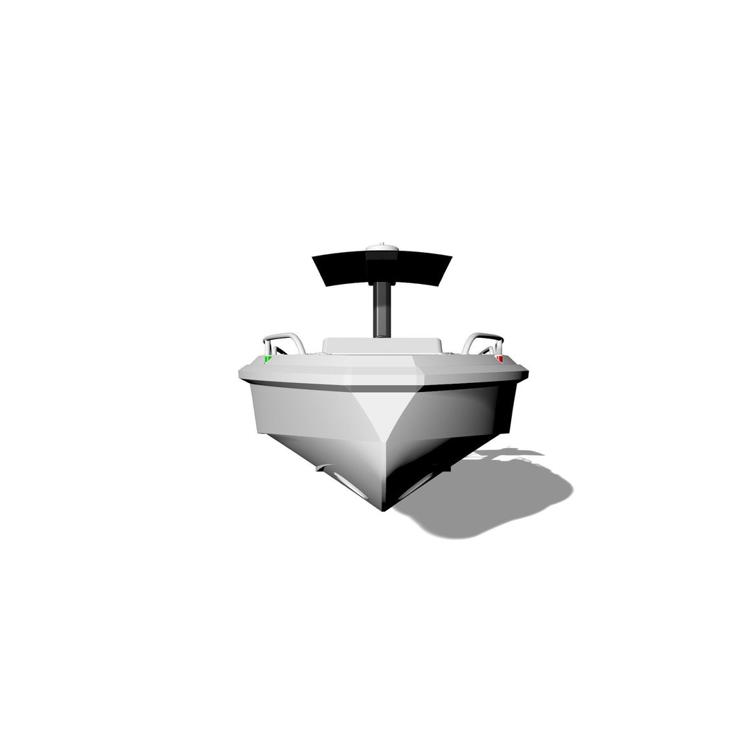 8 Meter Yacht Tender Runabout 3D Model – High Quality VR Ready Asset - View 15