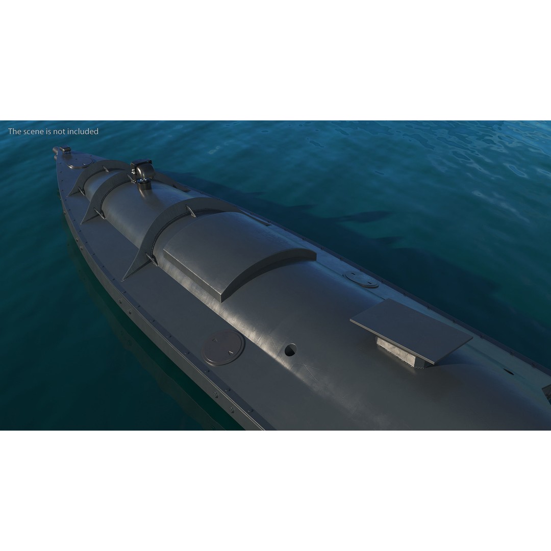 USV Drone 3D Model – High Poly Autonomous Watercraft, FBX & More - View 7