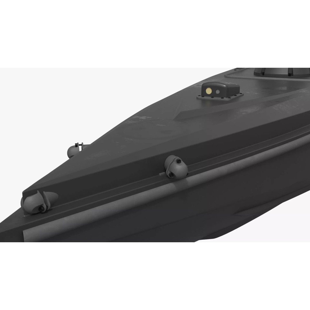 Military Naval Drone Boat 3D Model – PBR Unmanned Vessel, FBX - View 9
