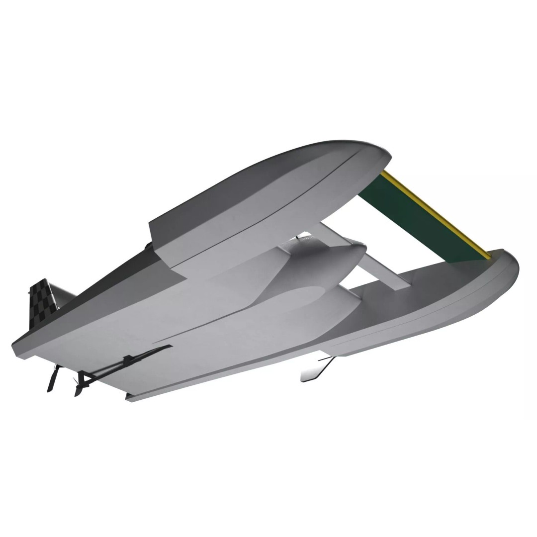 Aerodynamic Speed Hydroplane 3D Model – High-Quality Racing Watercraft, FBX - View 7