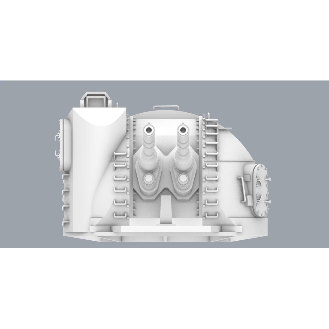 AK-130 3D Model – Low Poly Gun Asset for 3D Printing, OBJ & STL