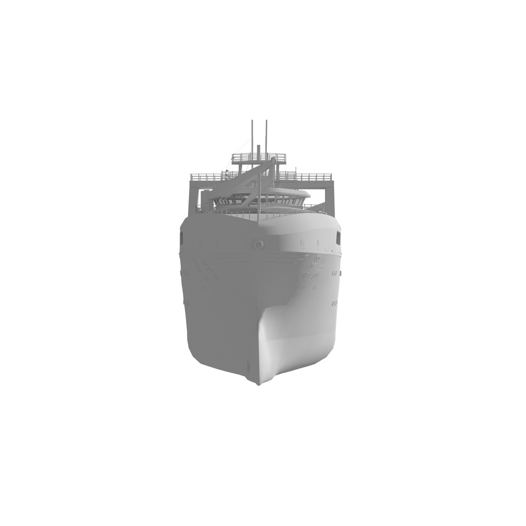 Deep Blue 3D Model – Fishing and Processing Vessel, OBJ, FBX - View 33