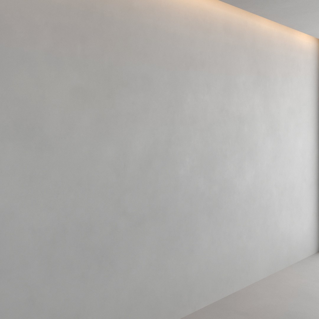 Decorative Plaster 3D Model – High-Quality Textures, FBX & OBJ - View 4