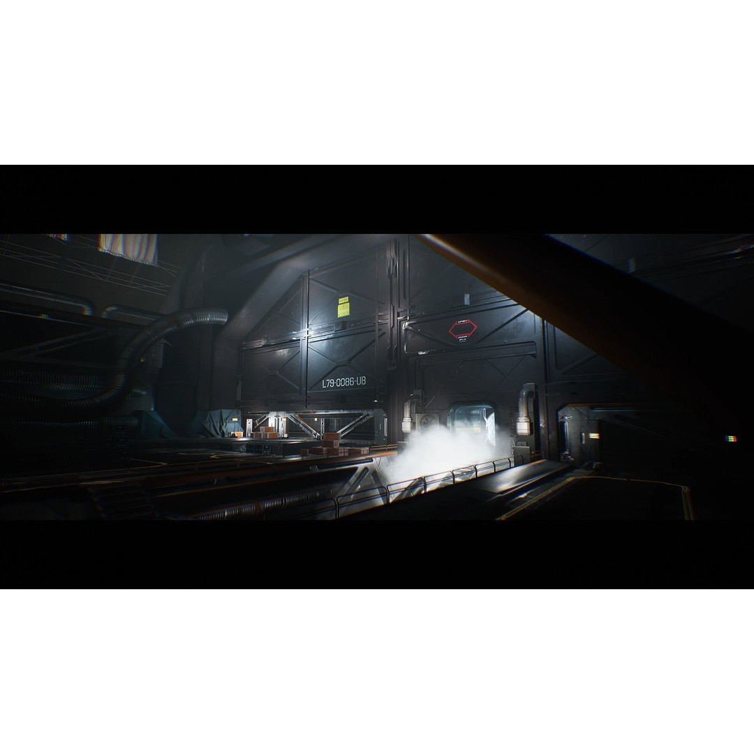 Spaceport 3D Model – Low Poly Sci-Fi Environment Kit, Game Ready - View 13