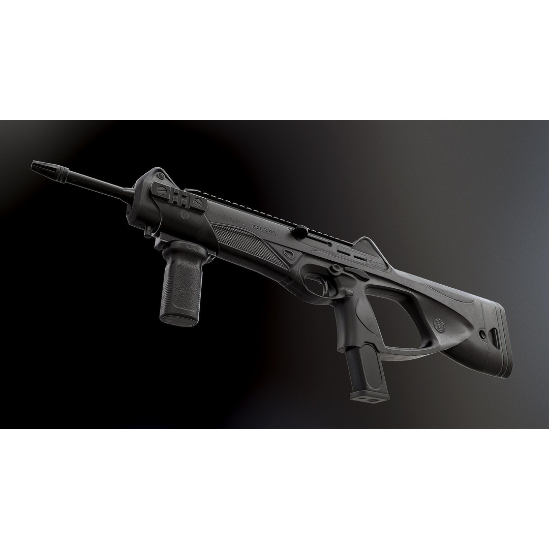 CX4 Storm 3D Model – Low Poly Game Ready Weapon, FBX - View 3