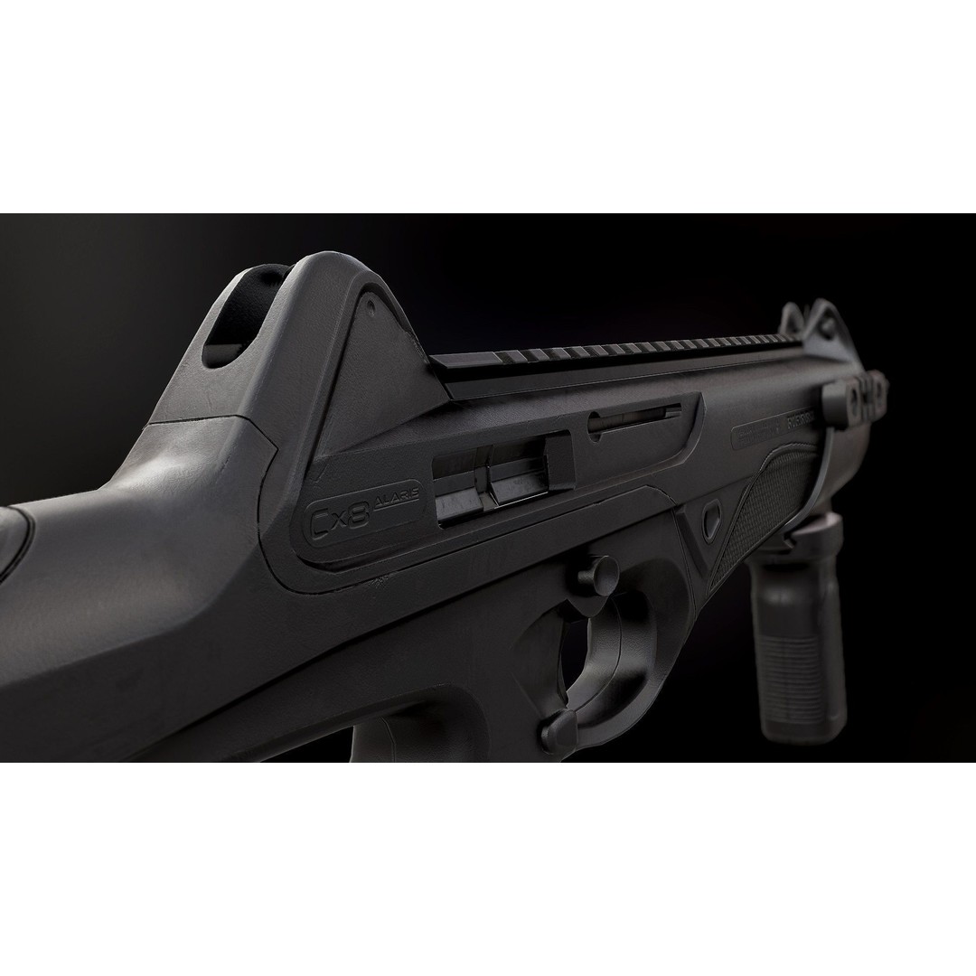 CX4 Storm 3D Model – Low Poly Game Ready Weapon, FBX - View 4