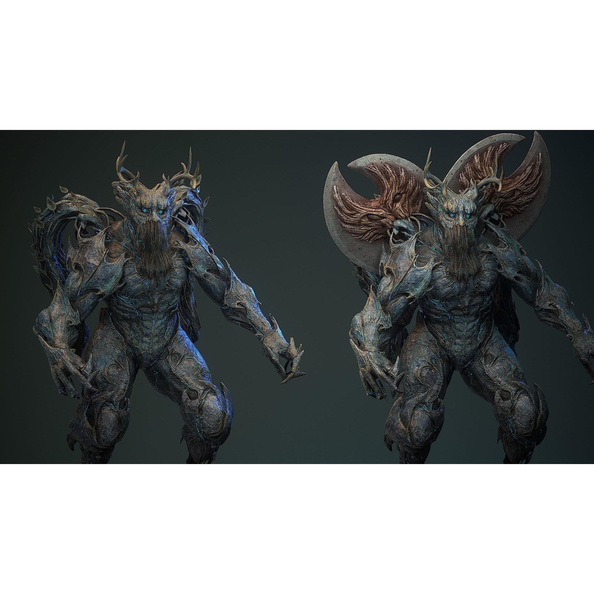 Forest Creature - Low-Poly Game-Ready 3D Model