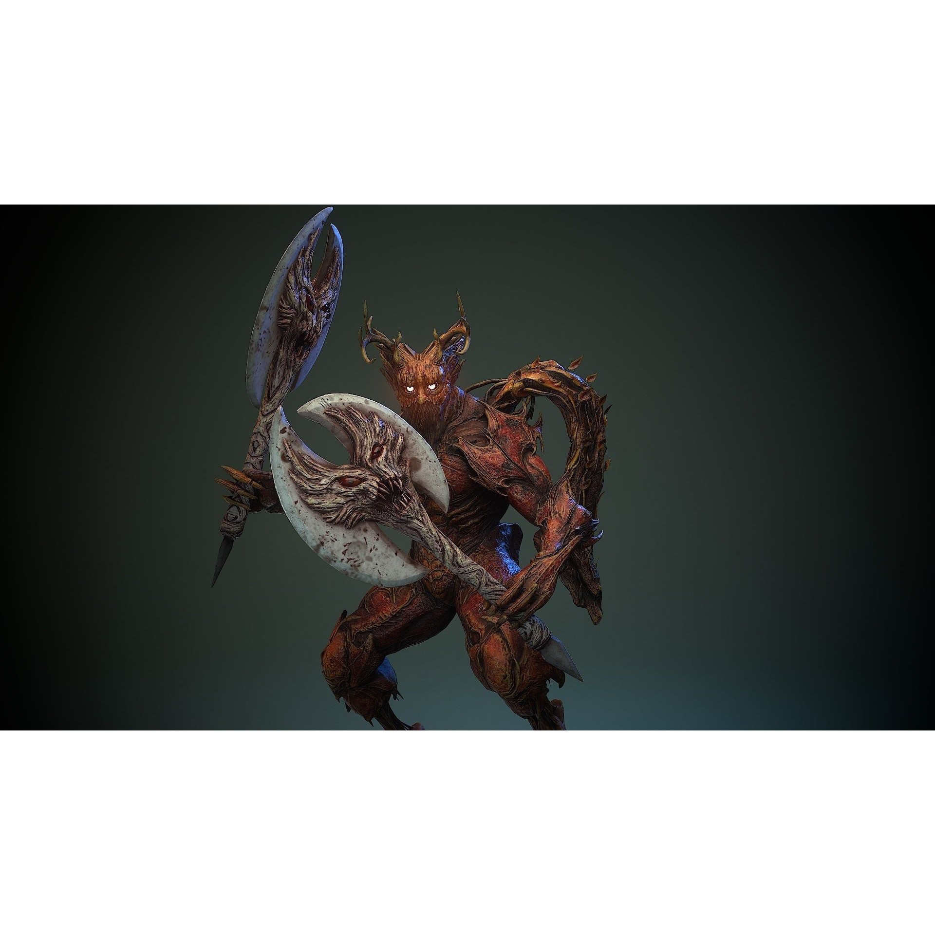 Forest Creature - Low-Poly Game-Ready 3D Model - View 17