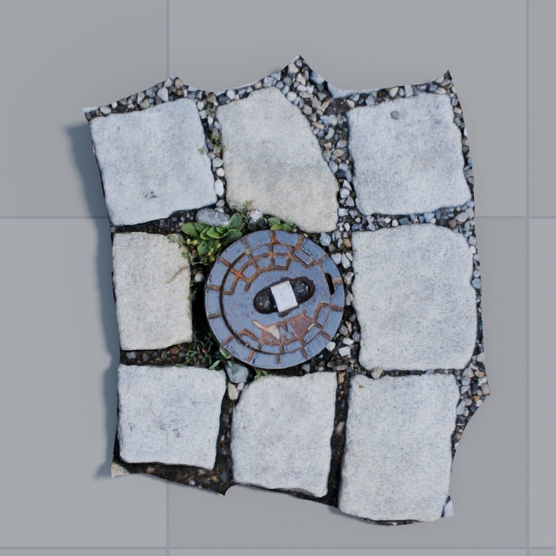 Gas 3D Model – Photoscan Urban Terrain Asset, PBR Textures - View 22