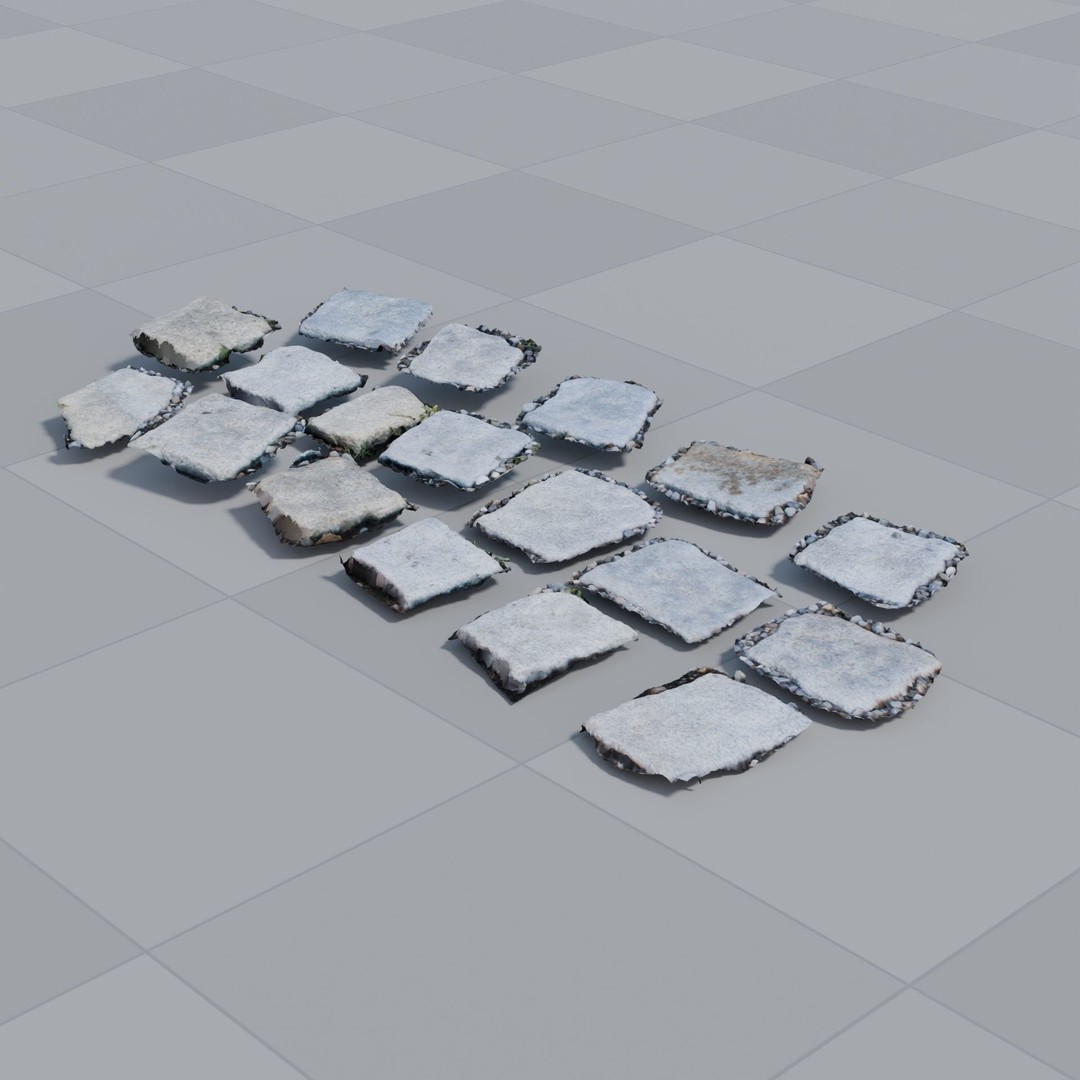 Gas 3D Model – Photoscan Urban Terrain Asset, PBR Textures - View 33
