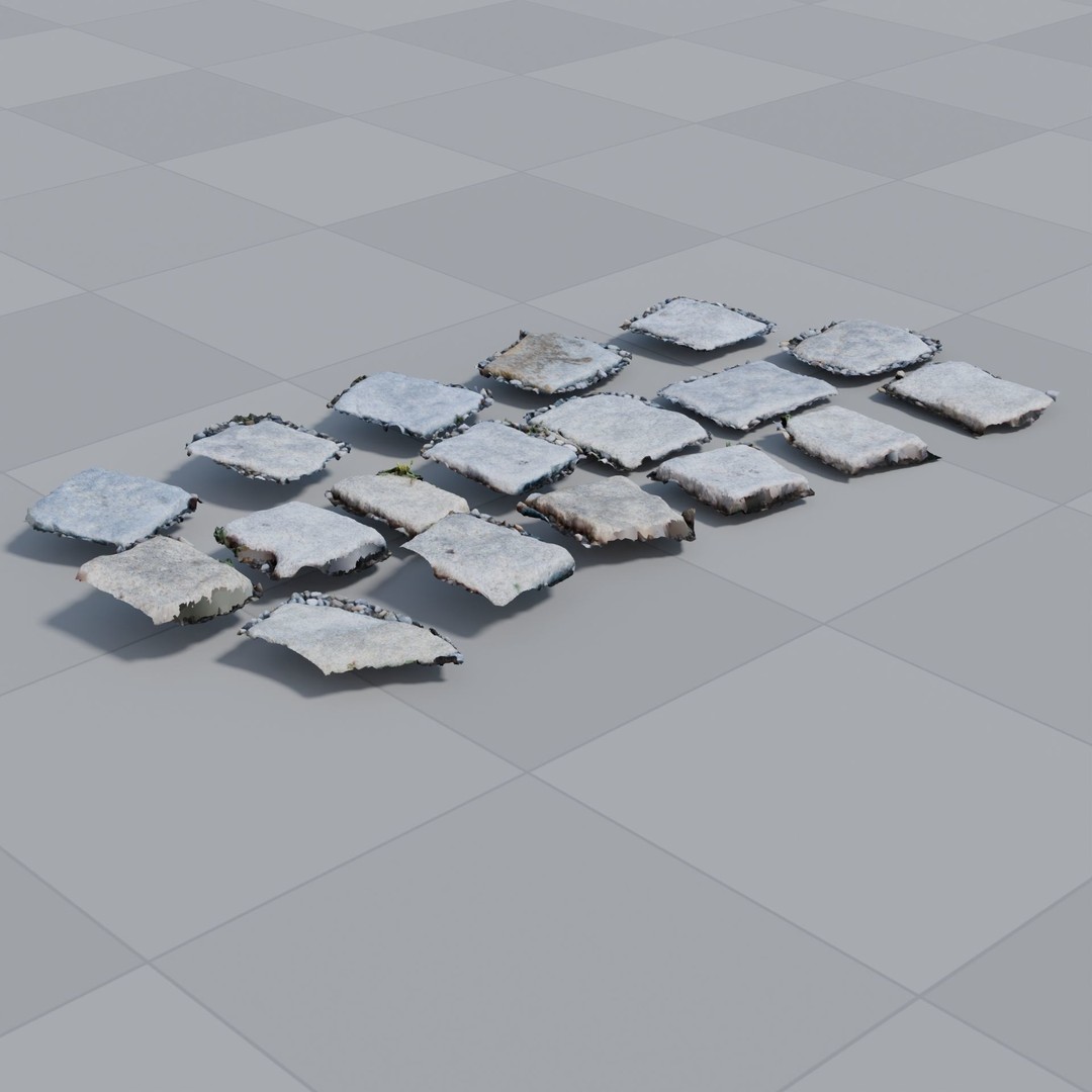 Gas 3D Model – Photoscan Urban Terrain Asset, PBR Textures - View 34