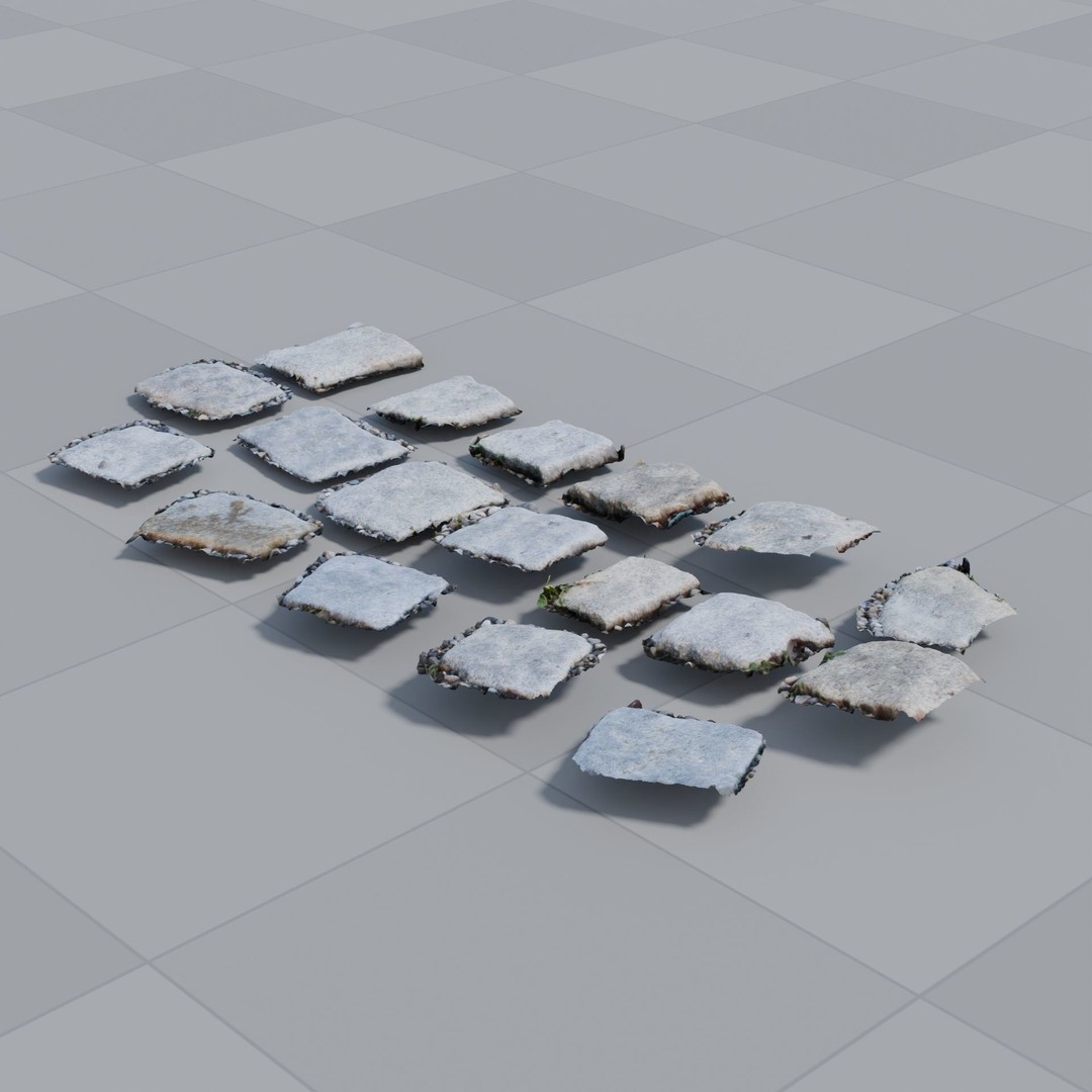 Gas 3D Model – Photoscan Urban Terrain Asset, PBR Textures - View 35
