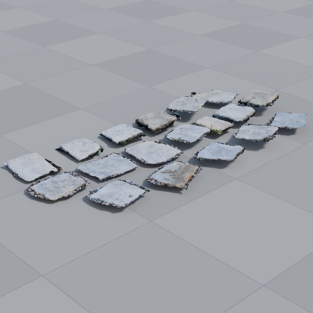 Gas 3D Model – Photoscan Urban Terrain Asset, PBR Textures - View 36