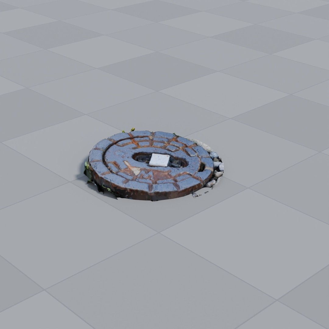 Gas 3D Model – Photoscan Urban Terrain Asset, PBR Textures - View 48