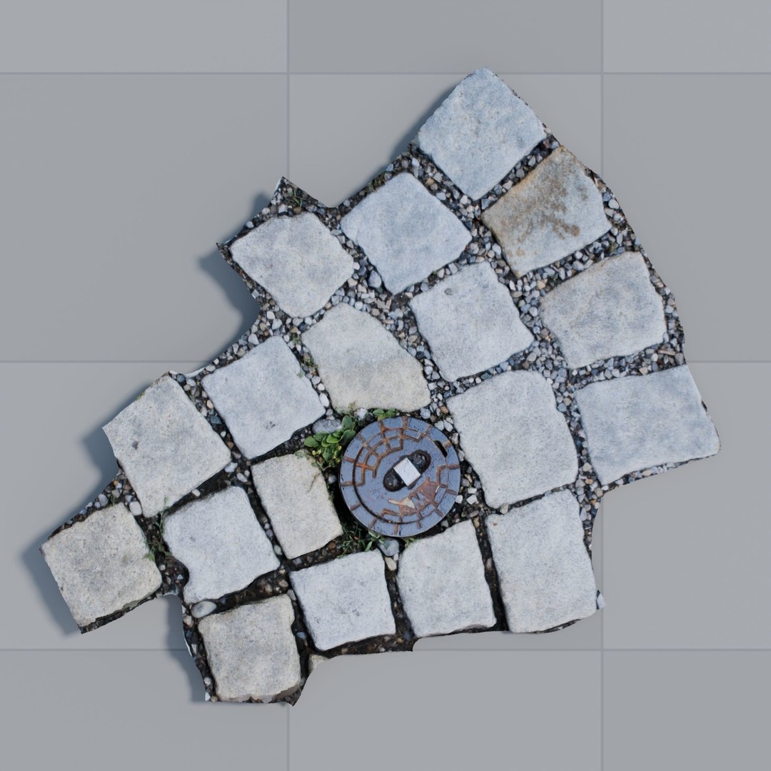 Gas 3D Model – Photoscan Urban Terrain Asset, PBR Textures - View 7
