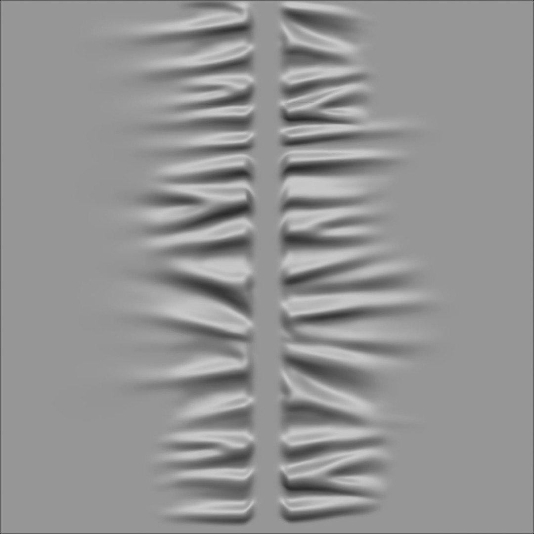 Puckering Fabric and Seam Brushes 3D Model – ZBrush Cloth Tools