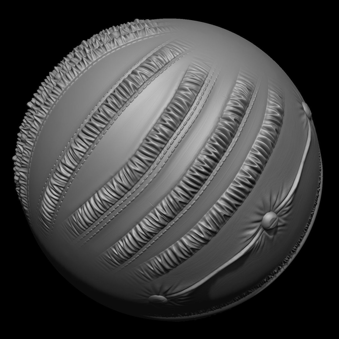 Puckering Fabric and Seam Brushes 3D Model – ZBrush Cloth Tools - View 26