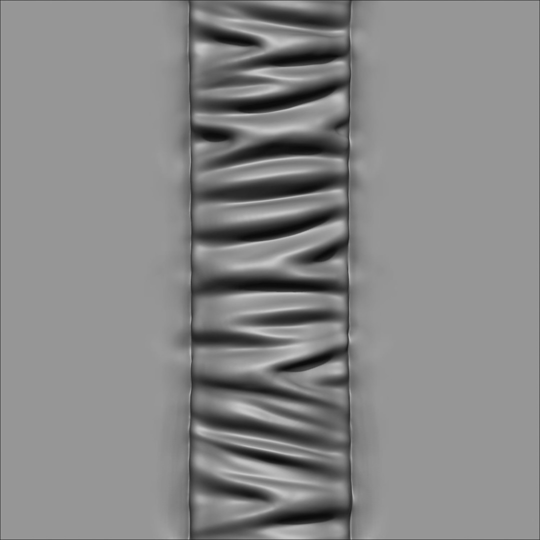 Puckering Fabric and Seam Brushes 3D Model – ZBrush Cloth Tools - View 31