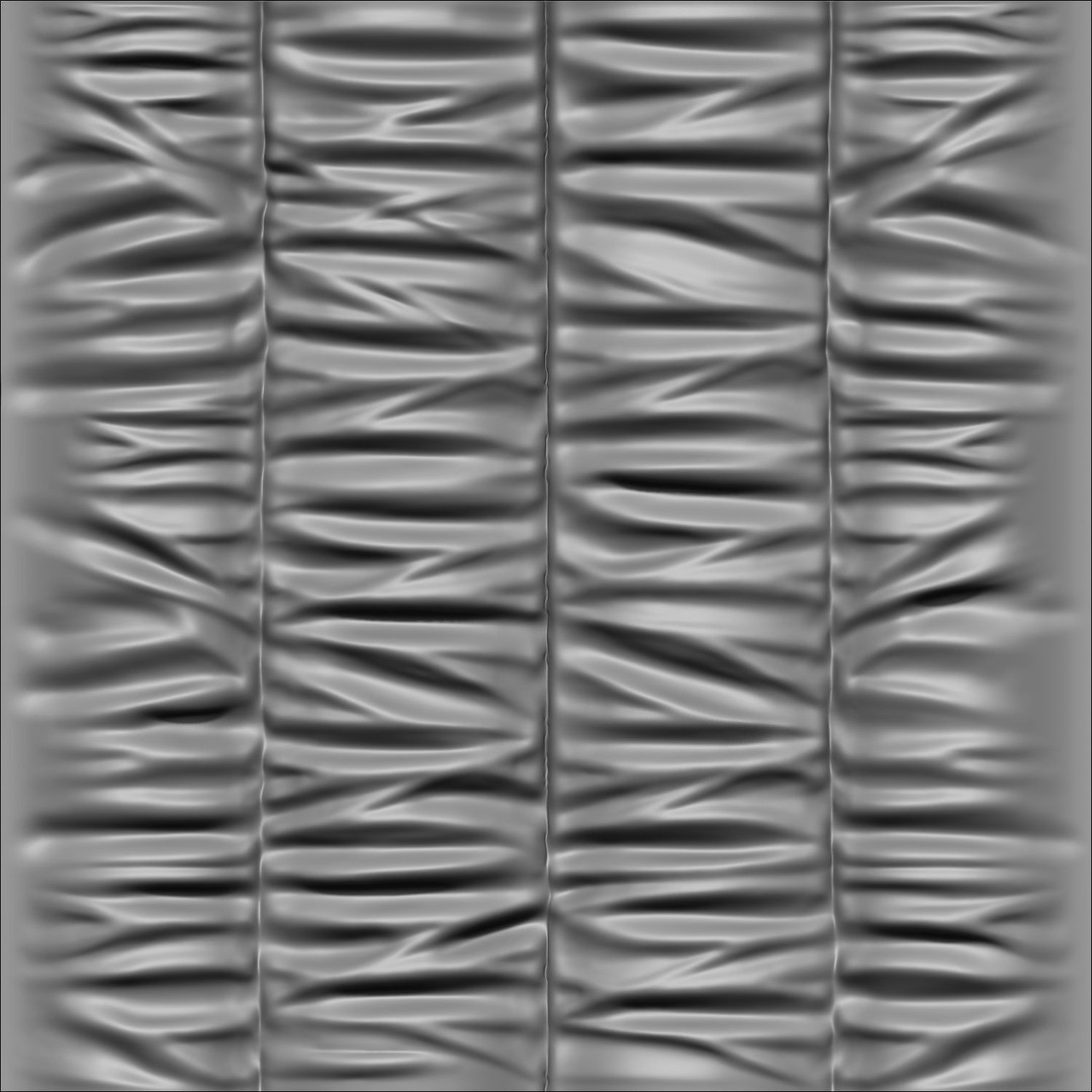 Puckering Fabric and Seam Brushes 3D Model – ZBrush Cloth Tools - View 34