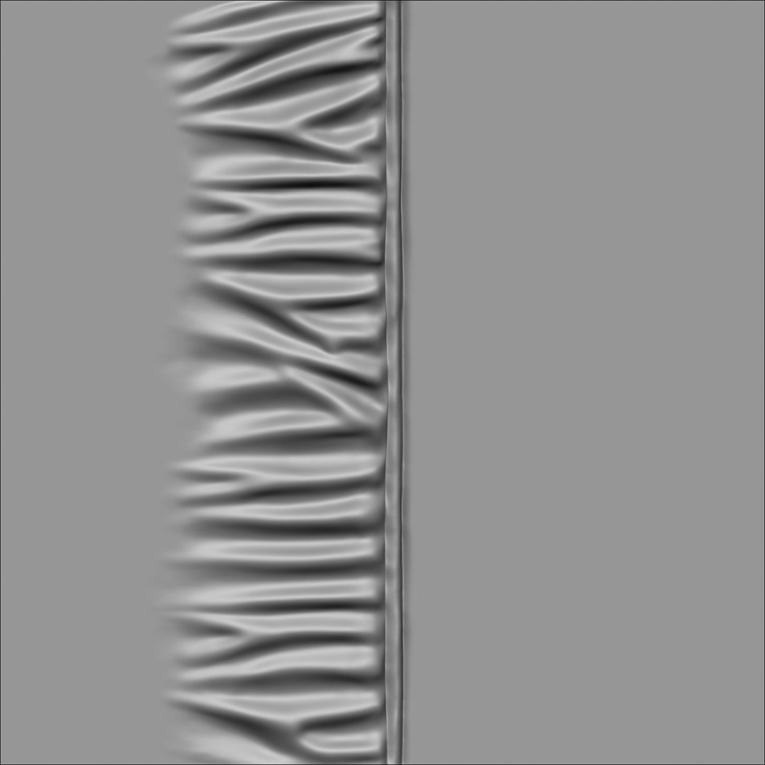 Puckering Fabric and Seam Brushes 3D Model – ZBrush Cloth Tools - View 35