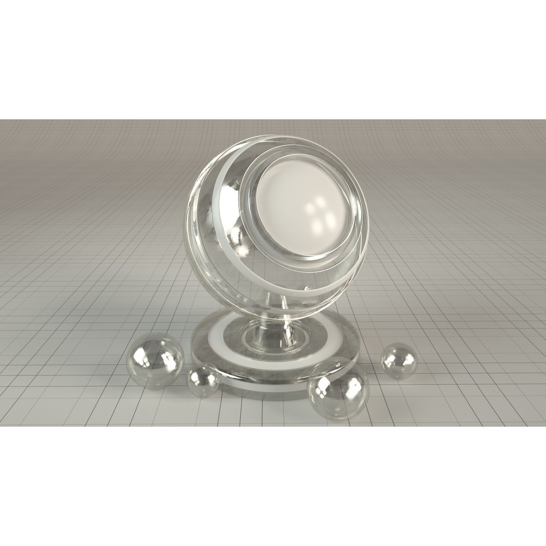 40 Glass Materials 3D Model – Tileable Shaders for Octane Render