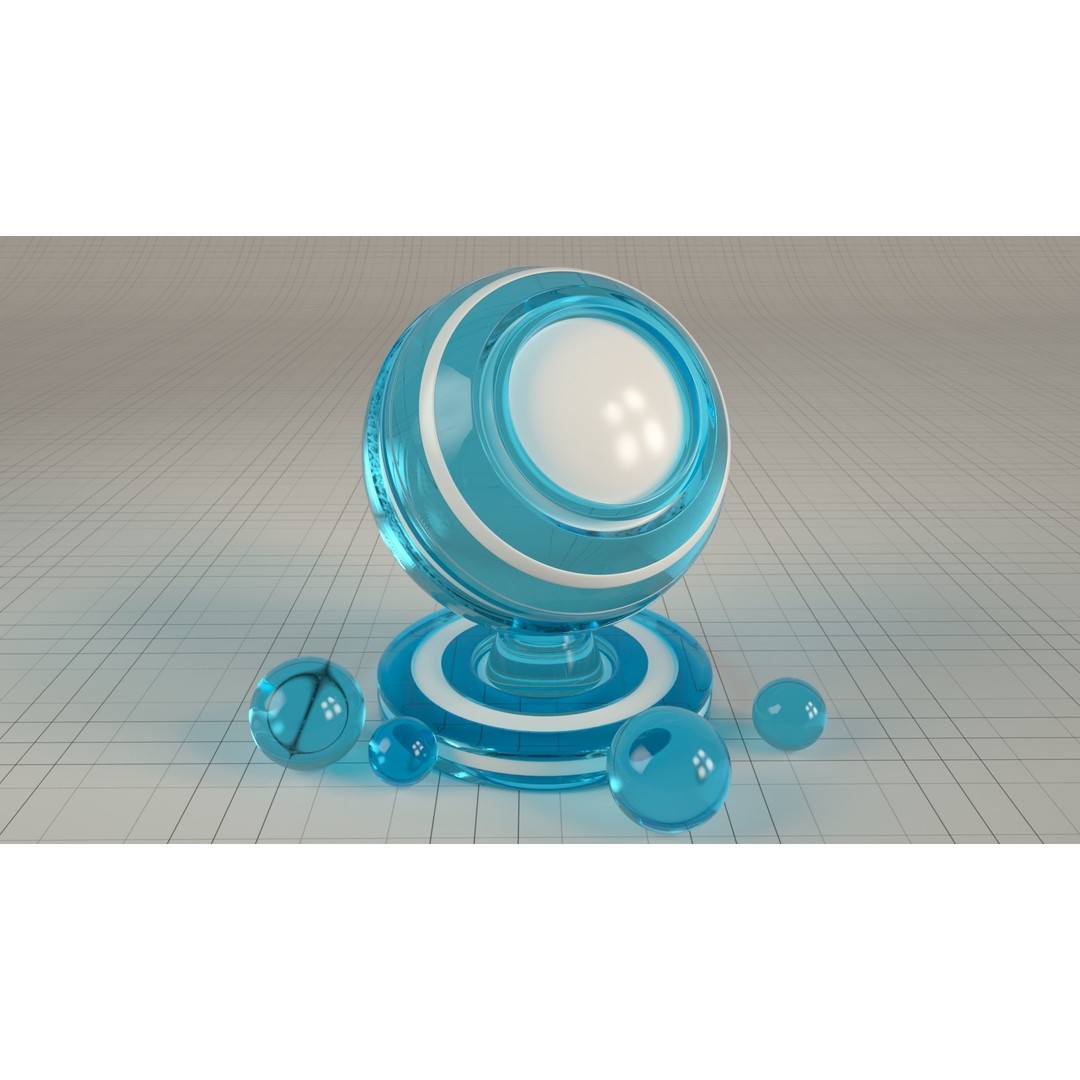 40 Glass Materials 3D Model – Tileable Shaders for Octane Render - View 10
