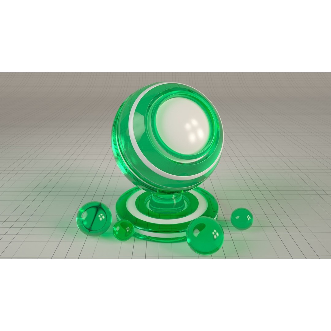 40 Glass Materials 3D Model – Tileable Shaders for Octane Render - View 11