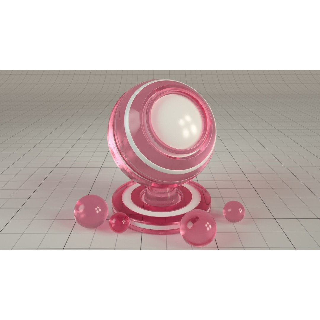 40 Glass Materials 3D Model – Tileable Shaders for Octane Render - View 14