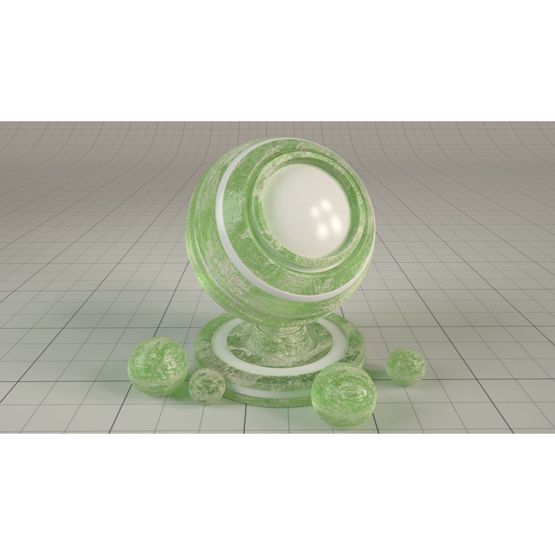 40 Glass Materials 3D Model – Tileable Shaders for Octane Render - View 21