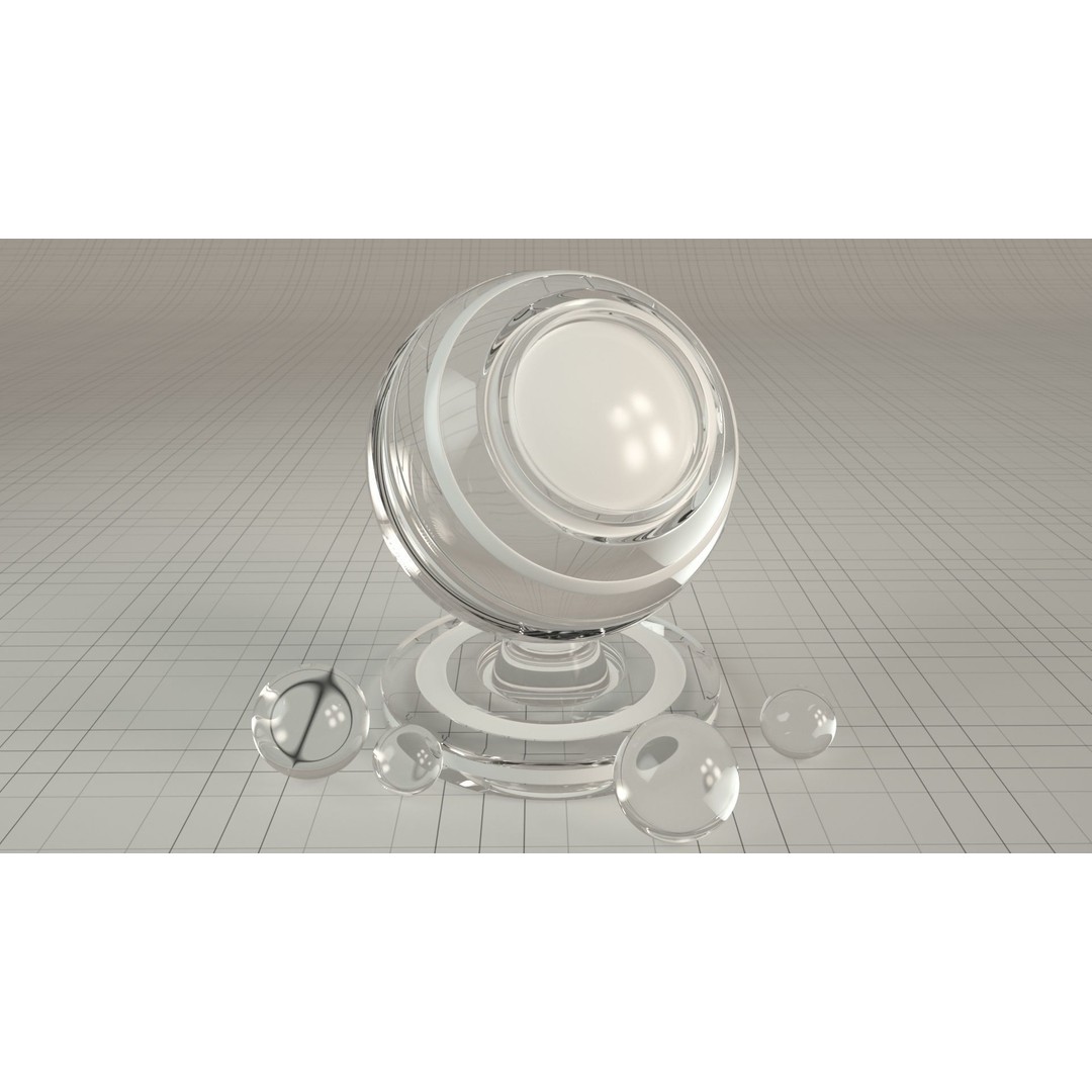 40 Glass Materials 3D Model – Tileable Shaders for Octane Render - View 22